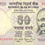 50 rupee note