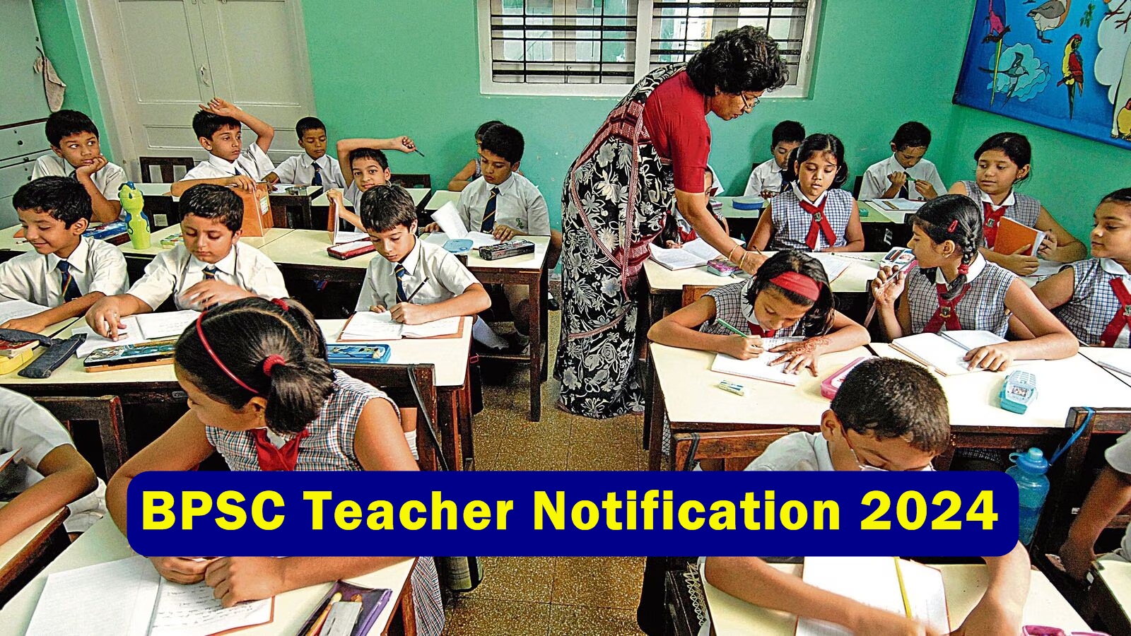 Bpsc teacher notification 2024 