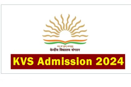 KVS Admission 2024