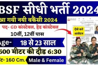 BSF Recruitment 2024