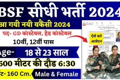 BSF Recruitment 2024