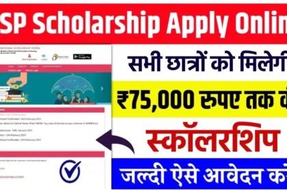 NSP Scholarship Online Registration